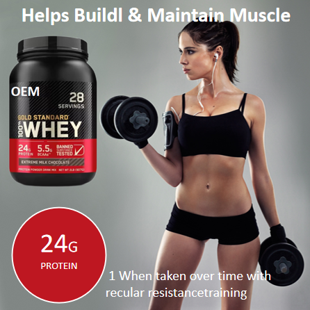 Healthcare supplement products gold standard by protein powder 80% gym protein powder good for muscle and daily fitness