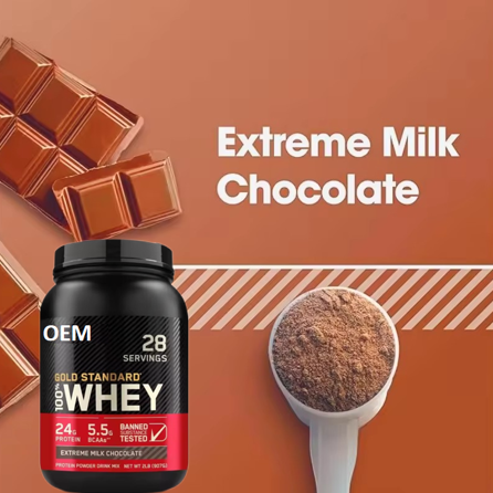 Healthcare supplement products gold standard by protein powder 80% gym protein powder good for muscle and daily fitness
