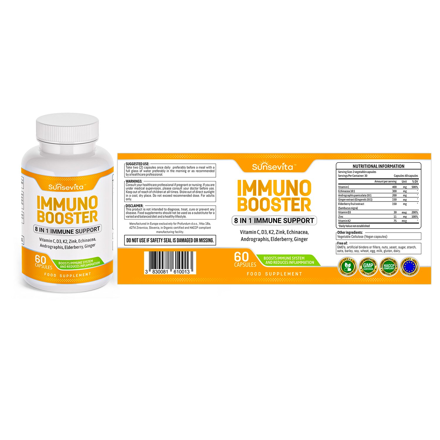 Custom Printing Healthcare Medicine Packaging Label Stickers Pill Bottle Vitamin Labels For Bottles Supplement Label
