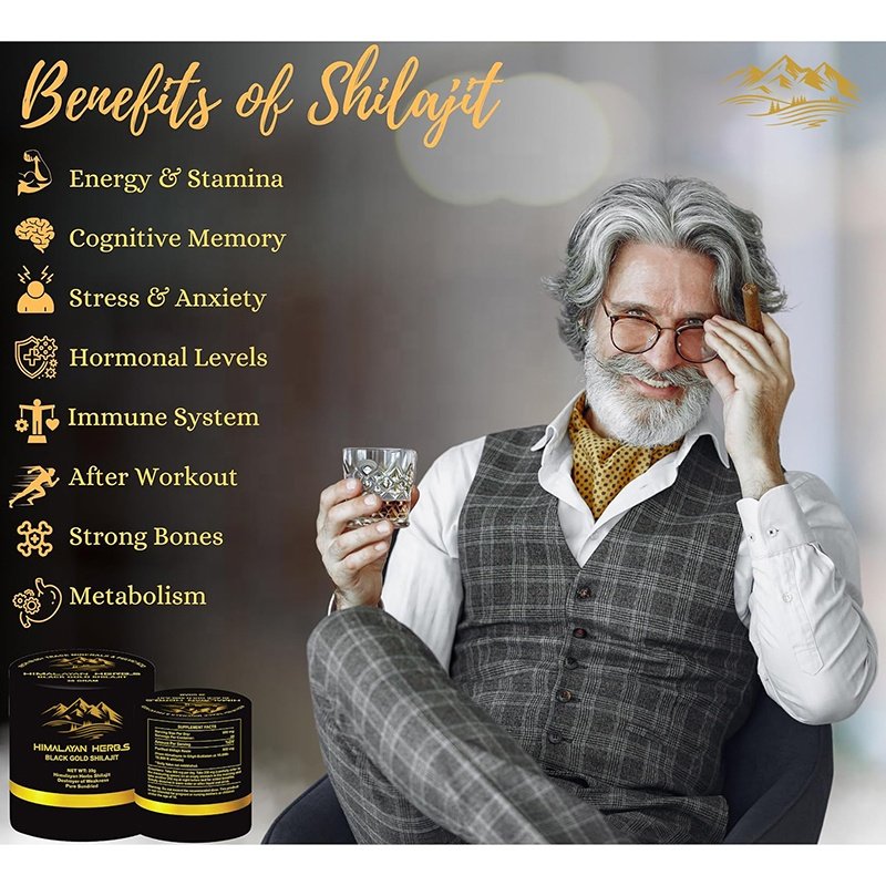 Healthcare supplements Life worth Private Label Fulvic Acid Shilajit Resin Pure Himalayan Shilajit