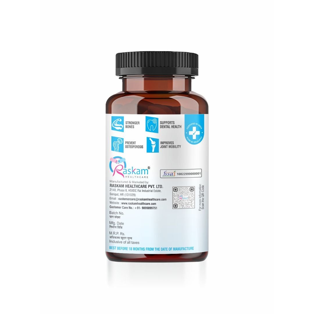 Best Grade Private Label Calcium Supplement Low Price Helps Adults Boost Bone Density and Achieve Strong Bones