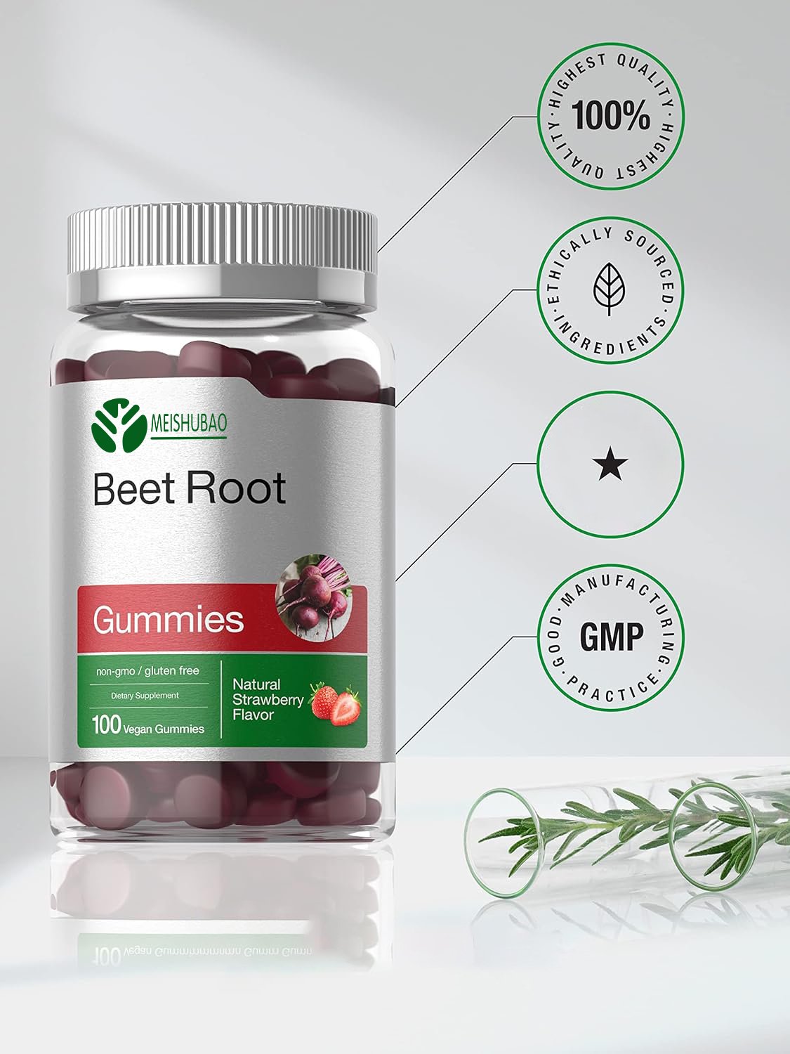 Health care Supplements Vegetarian reet boot guumy organic beet root gummy beet root gummies