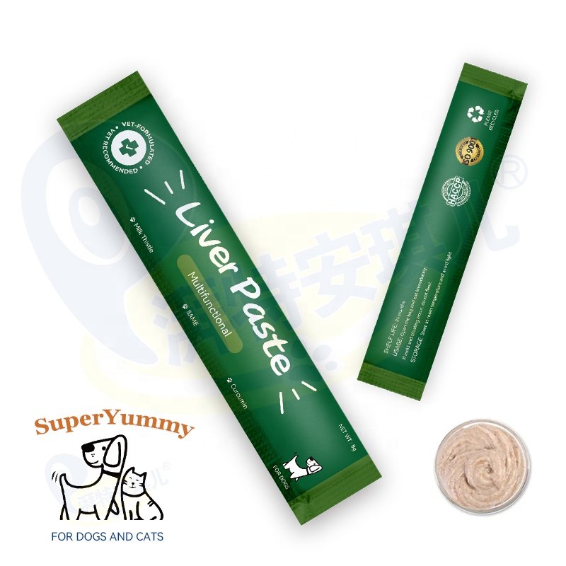 Dogs & Cats Liver Paste Treats Liver Supplement Dog
