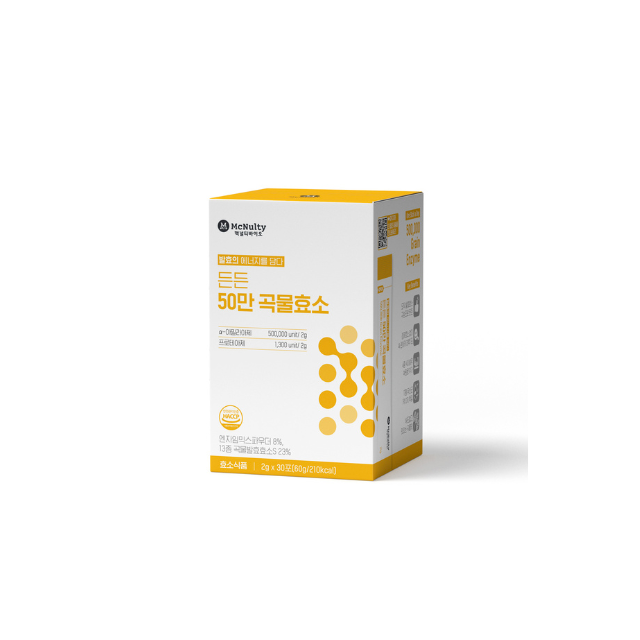 Korea Mcnulty Bio 17 types of Lactobacillus Containing 500,000 Fermented Grain Enzymes Powder 2.0g * 30Satchets(Sticks)