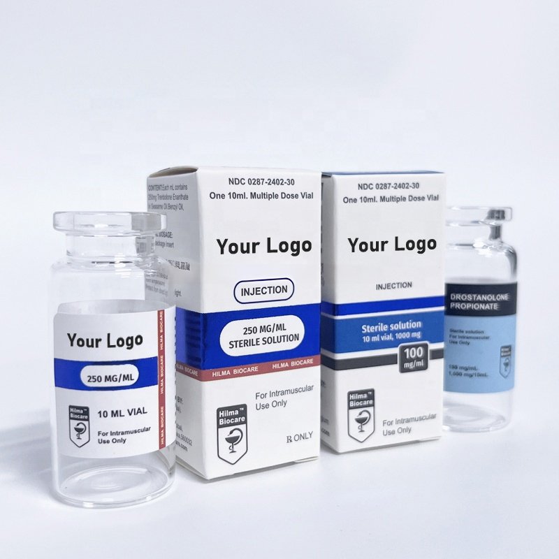 Custom Pharmaceuticals 10ml 20ml 30ml Vial Label Steroid Hologram Labels Anabolic Sticker For Medicine