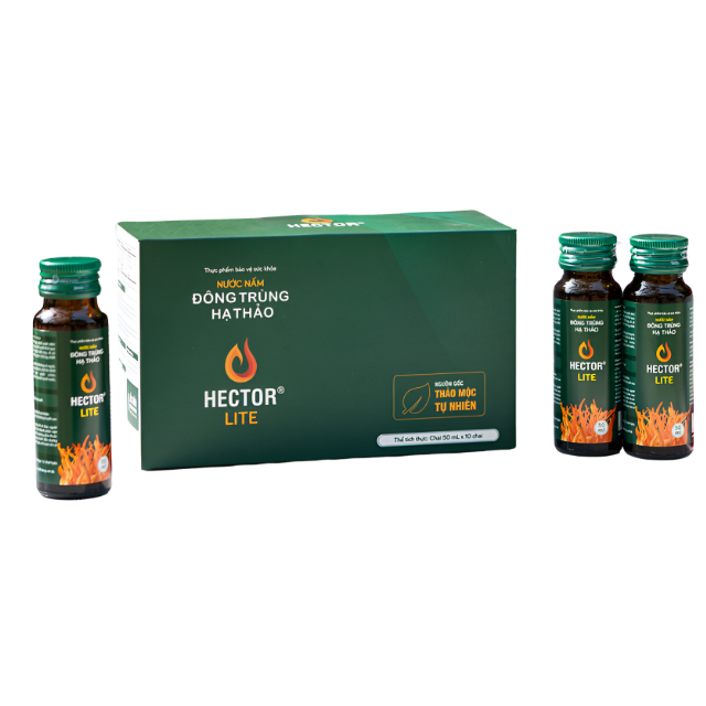 Hector Lite Supplements High Quality Cordyceps Drink Vitamin Extract Liquid with Rich Minerals Excellent for Health Care