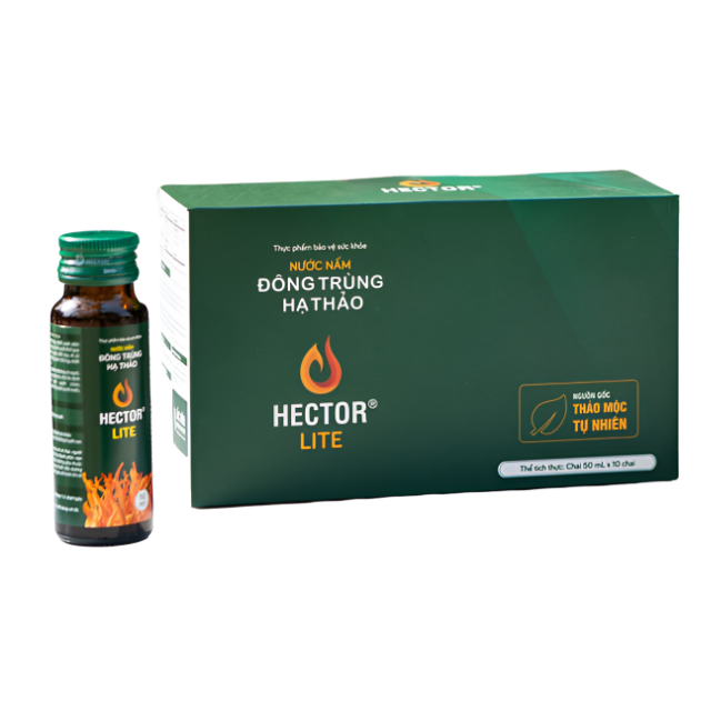 Hector Lite Supplements High Quality Cordyceps Drink Vitamin Extract Liquid with Rich Minerals Excellent for Health Care