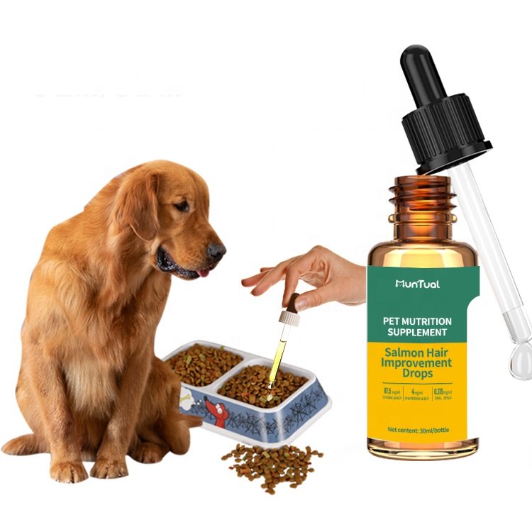Customize cat dog pet milk joint hair probiotics health care multi vitamin Softgel liquid Nutrition supplement for pet