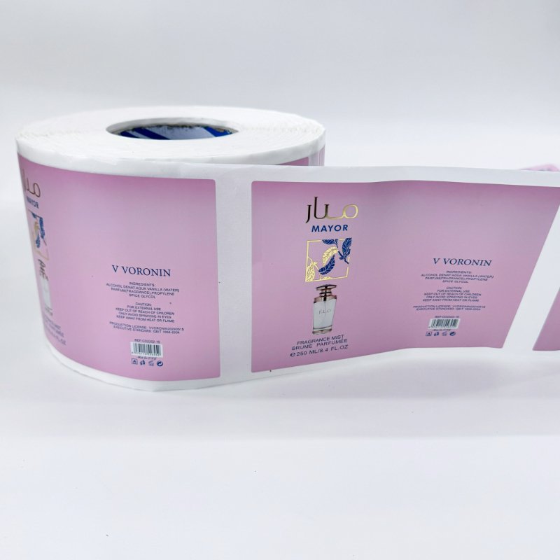 Custom Printed Healthy Pharmaceutical Product UV Spot Bottle Sticker Matte roll matte nutritional supplement labels