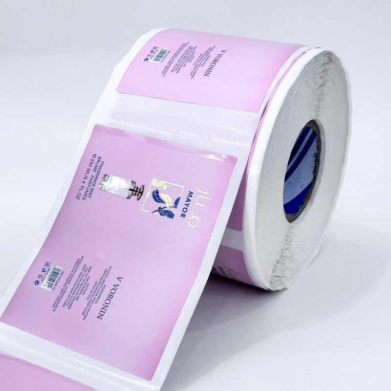 Custom Printed Healthy Pharmaceutical Product UV Spot Bottle Sticker Matte roll matte nutritional supplement labels