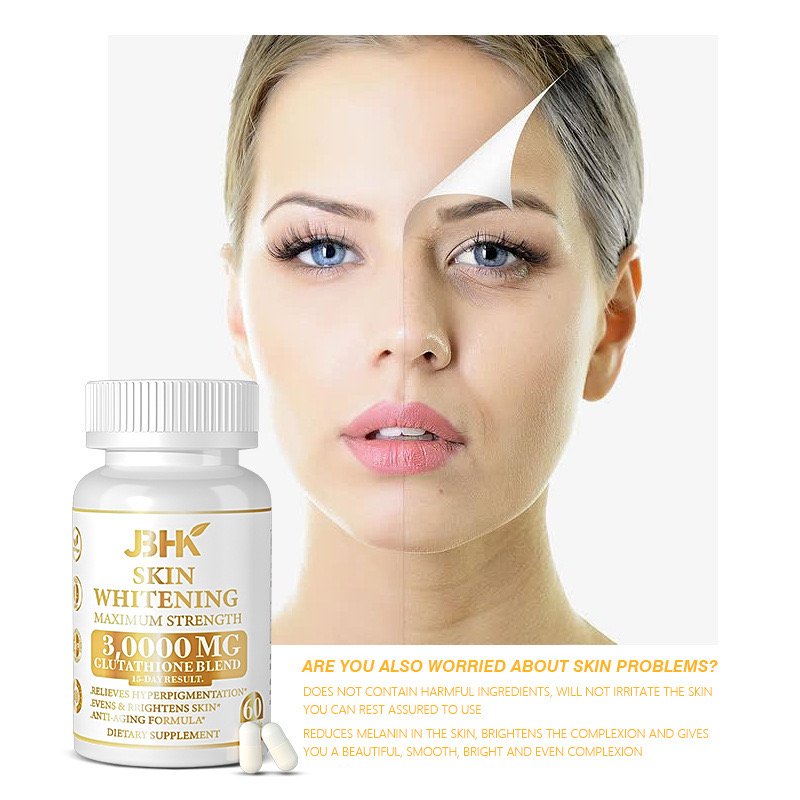 Hot Skin Whitening Glutathione Vitamins Capsule Healthcare Supplements Natural Skin Whitening Vitamins Capsule