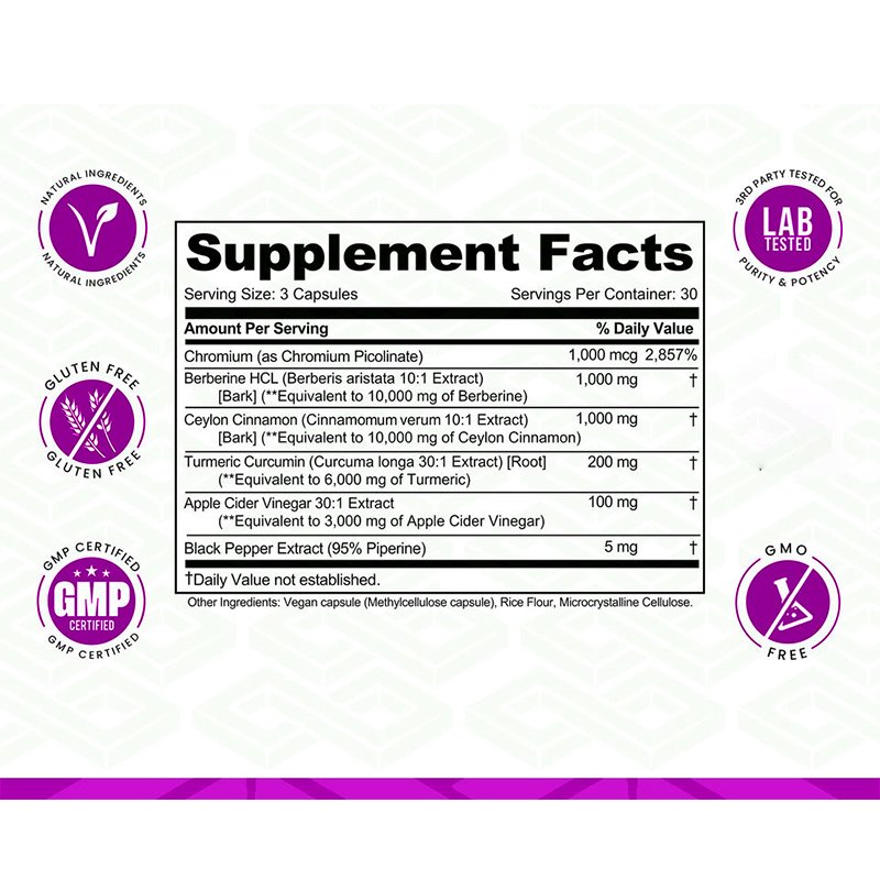 Factory wholesale price Capsule Berberine Supplements Boost Promote Healthy GI Immune System Berberine Hcl Capsules