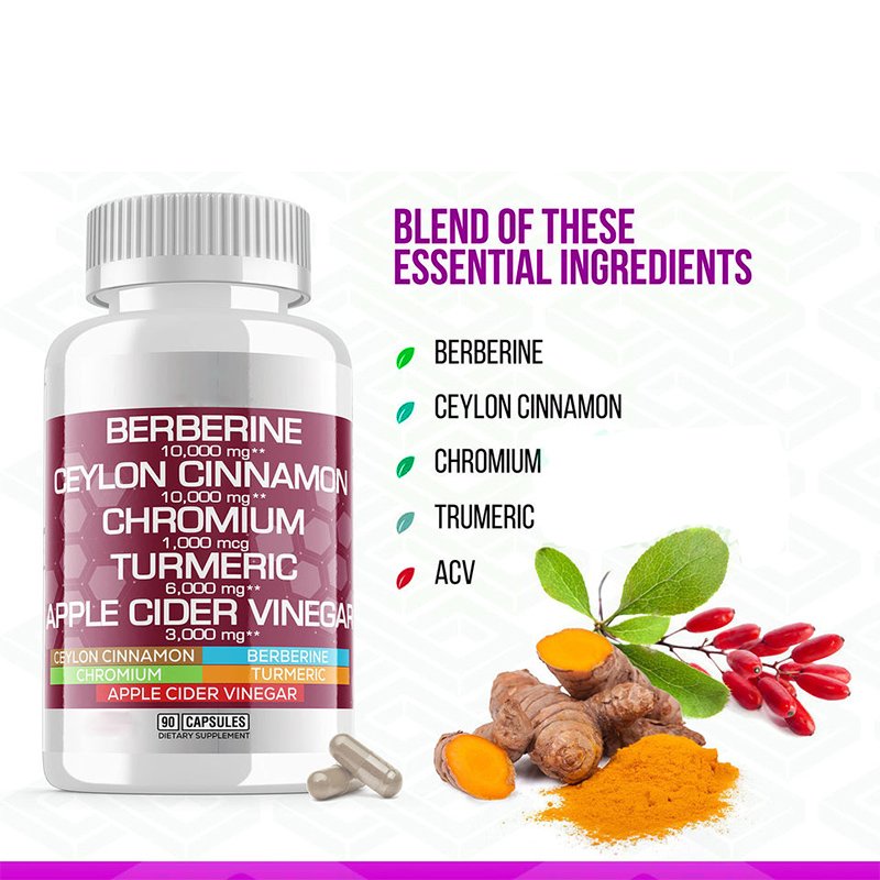 Factory wholesale price Capsule Berberine Supplements Boost Promote Healthy GI Immune System Berberine Hcl Capsules