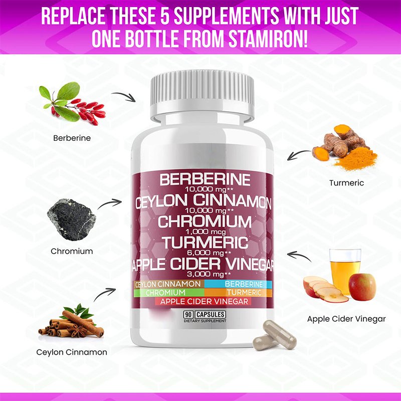 Factory wholesale price Capsule Berberine Supplements Boost Promote Healthy GI Immune System Berberine Hcl Capsules