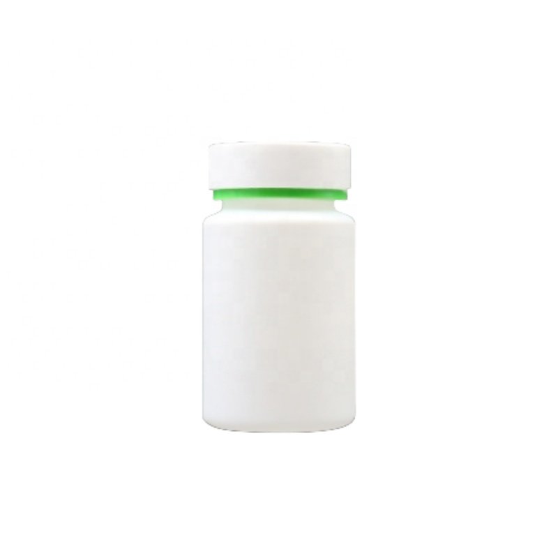 HDPE Plastic Pill Bottles Medical Container White Empty Healthcare Food Herbal Supplement Vitamin Capsule Bottle Custom Print