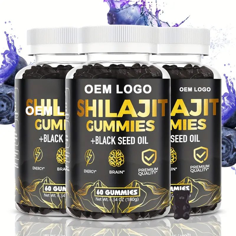 Himalayan Shilajit Gummies Organic Supplement Individually Wrapped Shilajit Original Natural Shilajit Gummies
