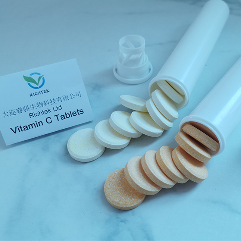 OEM healthcare supplement Production Line Packaging Vitamin C Zinc D3 4g Effervescent Tablets 1000mg for Skin Immune