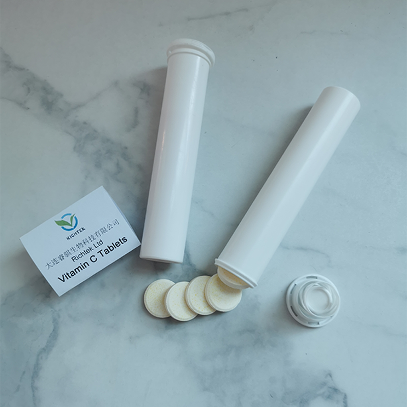OEM healthcare supplement Production Line Packaging Vitamin C Zinc D3 4g Effervescent Tablets 1000mg for Skin Immune