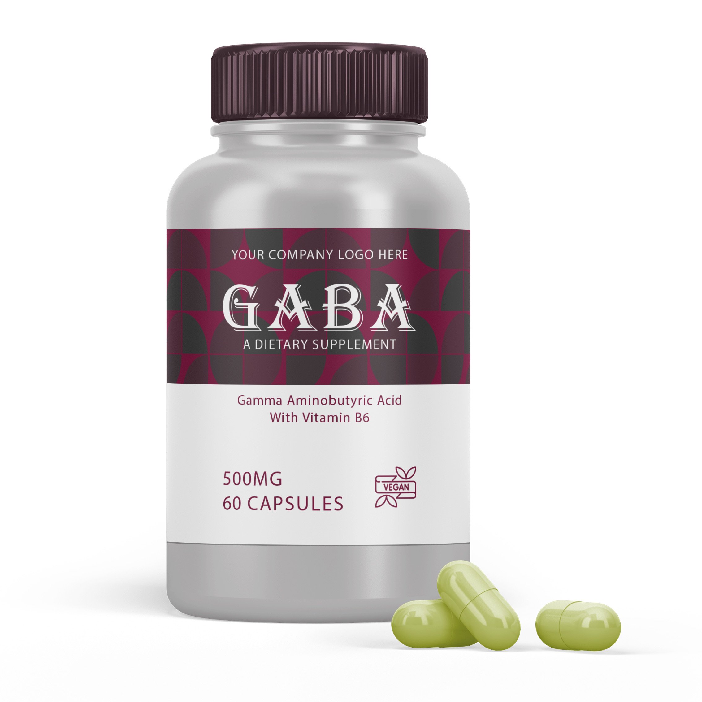 OEM/ODM Amazon hot sale most popular health nutrition GABA for men and women mood support sleep aid Sample & design available