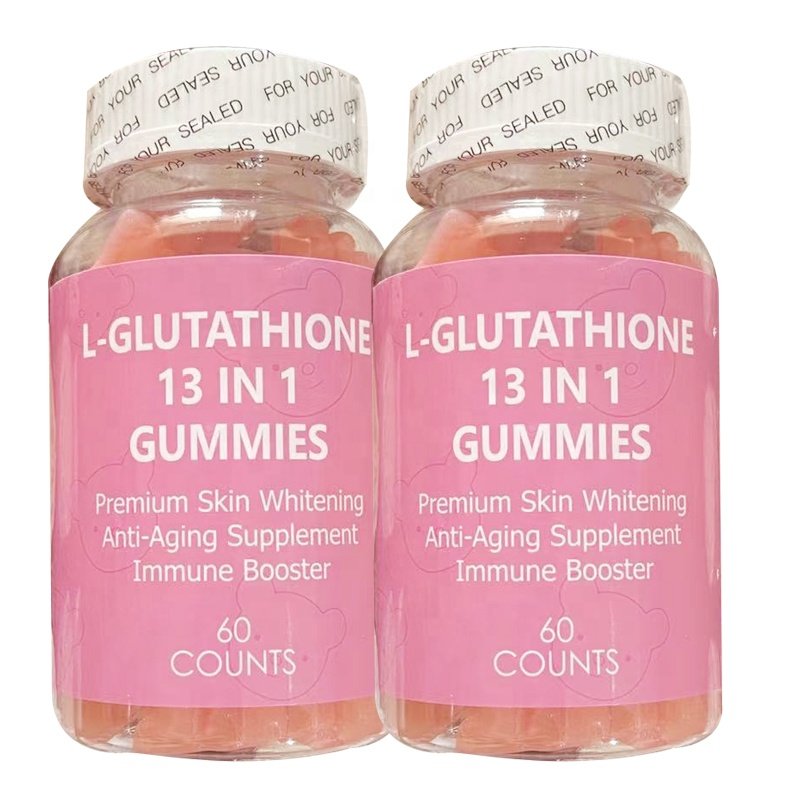 OEM Supplement Natural Healthcare 13 In 1 Brightening L Collagen 13 In 1 Skin Whiteningbrightening Gummies