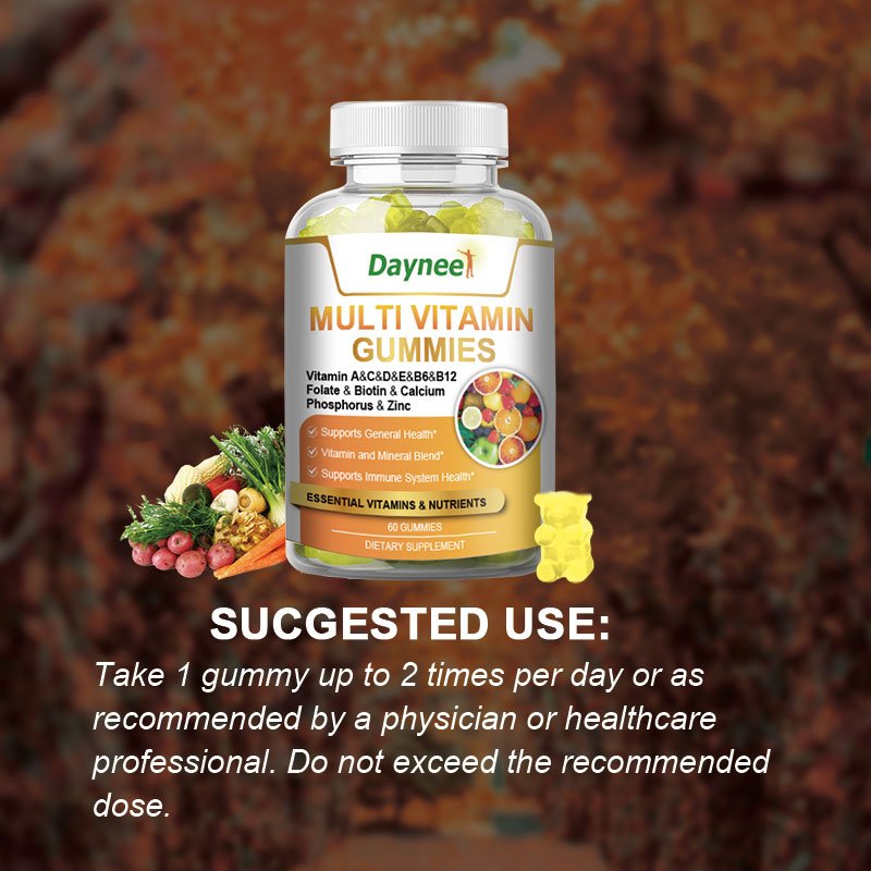 Healthcare supplements Multivitamin Gummies Sugar Free Bear Support Overall Health Gummy Multi Vitamin Gummies