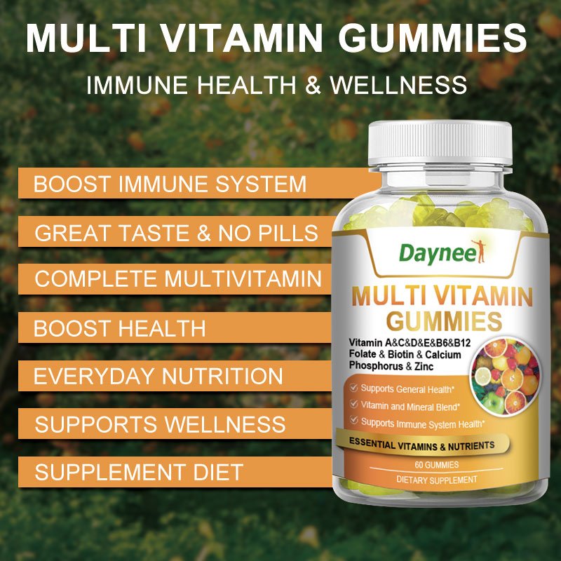 Healthcare supplements Multivitamin Gummies Sugar Free Bear Support Overall Health Gummy Multi Vitamin Gummies
