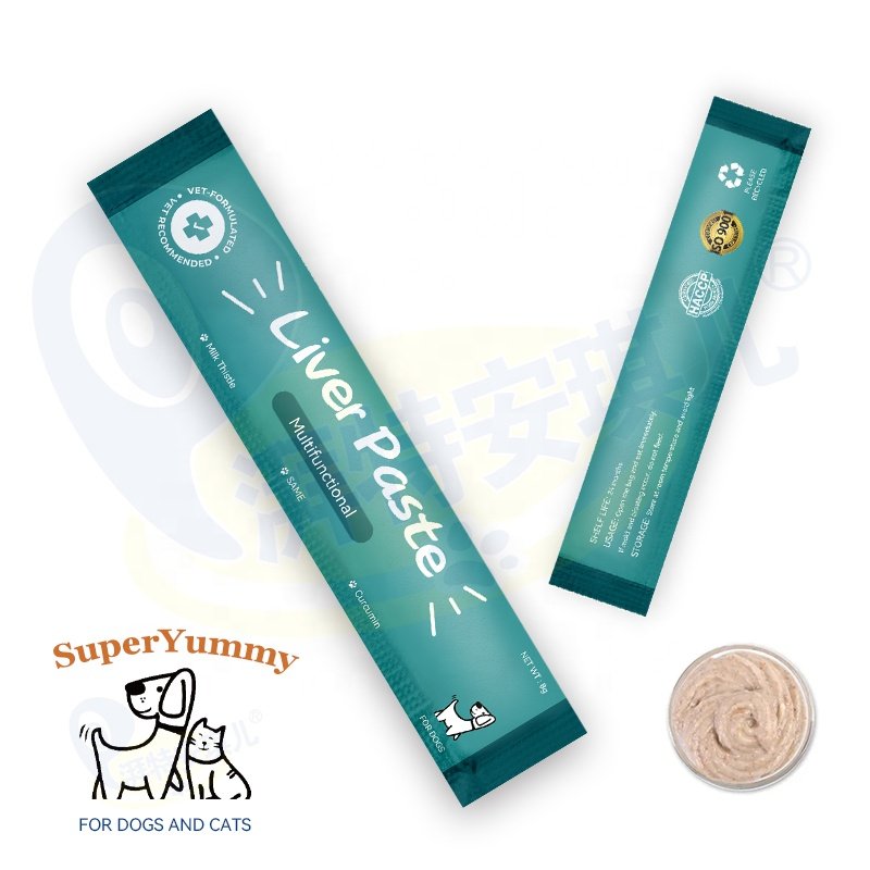 Dogs & Cats Liver Paste Treats Liver Health Supplements