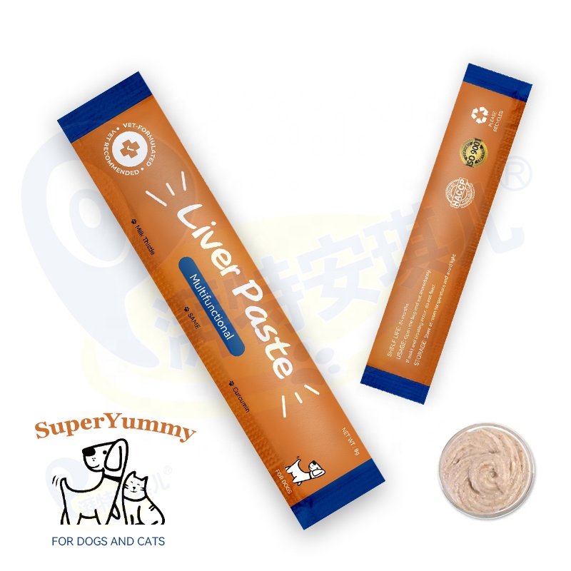 Dogs & Cats Liver Paste Treats Liver Health Supplements
