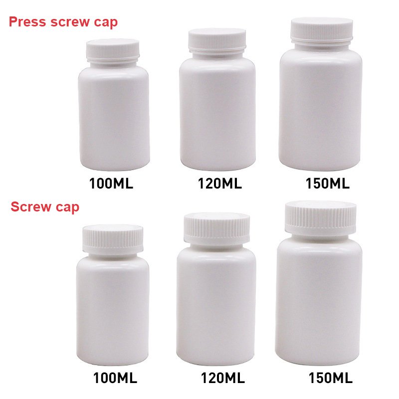 Wholesale HDPE Plastic Bottle Pharmaceutical Plastic Bottle Pill Capsules Nutrition Health Care Pill Plastic Bottles