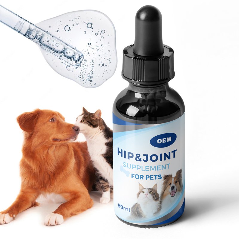 Oz Liquid Cat Glucosamine Joint Purr Fection Hip and Joint Support Chondroitin Feline Droppers