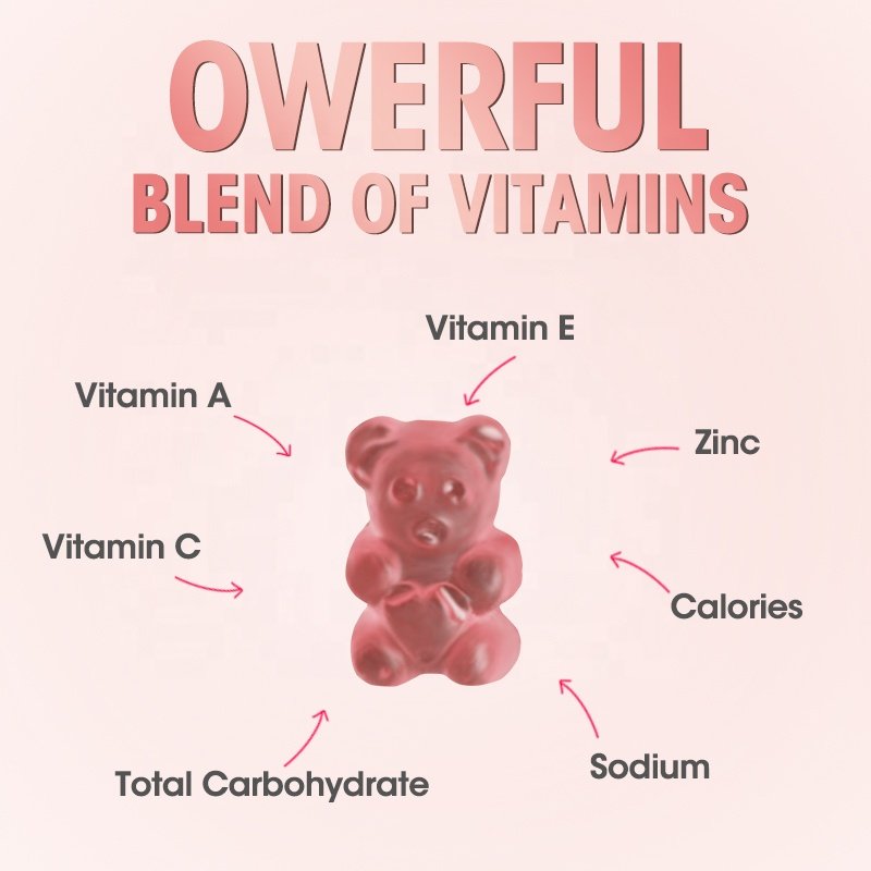 Private Label Best Selling Good Quality Healthcare Supplement Collagen Gummies for Wholesale Purchase