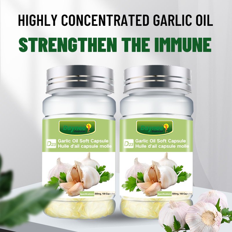 Healthcare Supplement Improved Immunity Supplement Garlic Oil Softgel