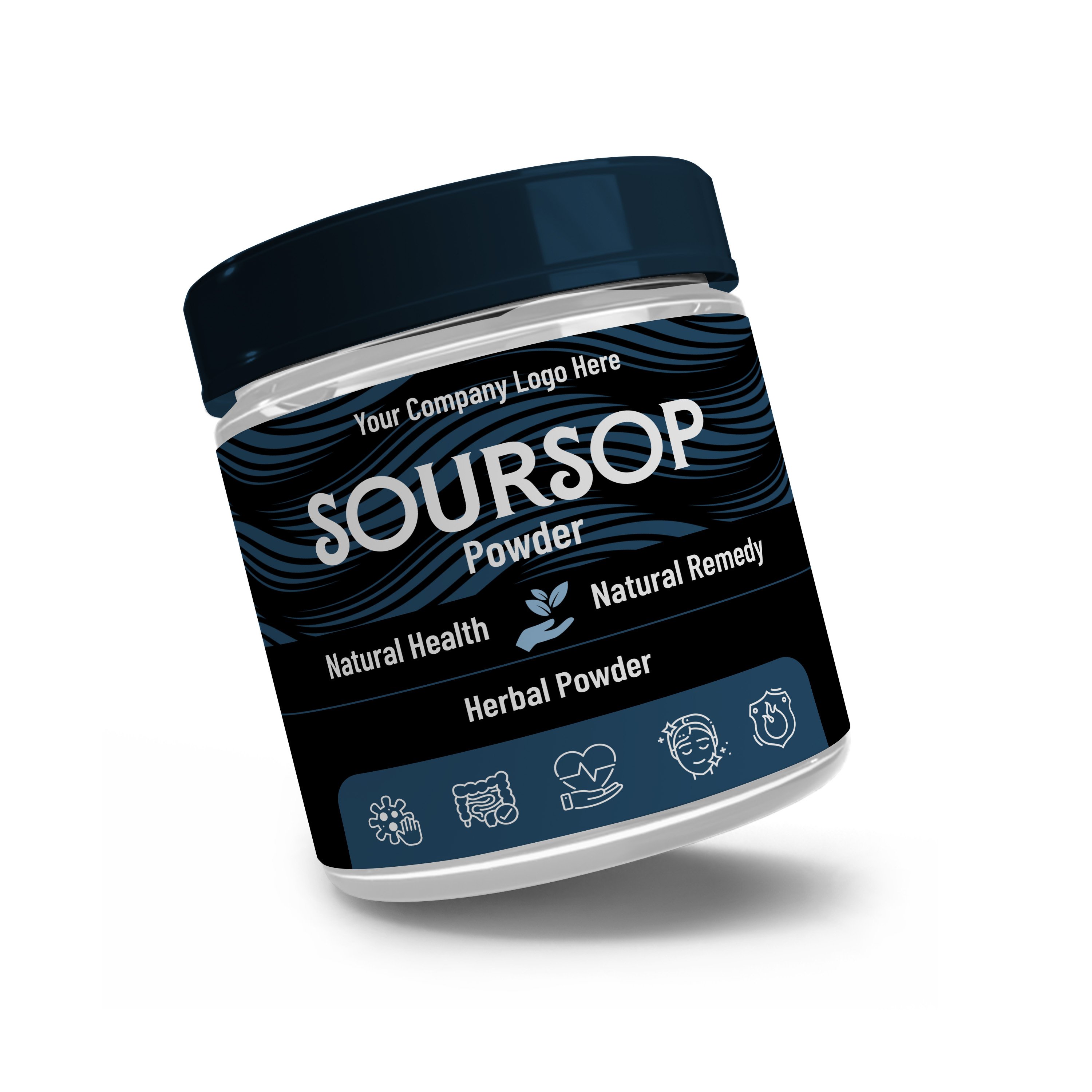 ISO/GMP certified soursop powder 100% pure natural organic Customizable competitive bulk pricing free samples & design support