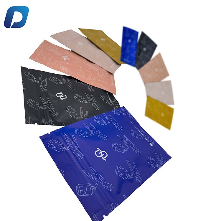 Customised Printed Pill Packaging Pouch with Foil Ziplock for Healthcare Supplements