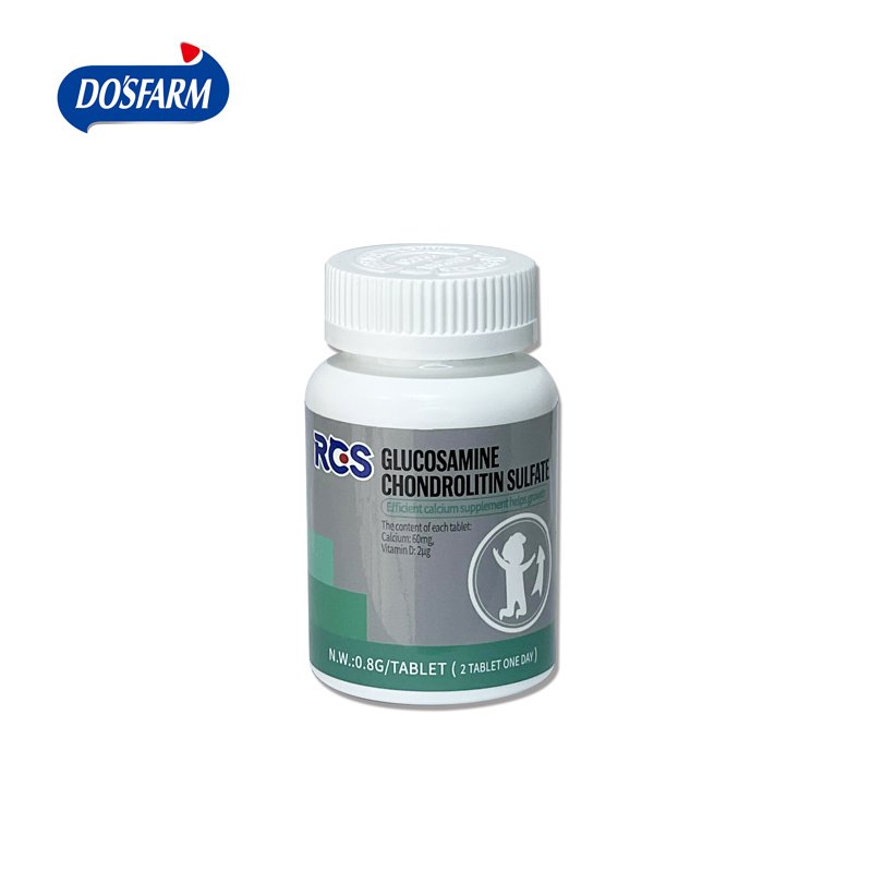 OEM ODM Glucosamine Chondrolitin Sulfate Efficient Calcium Supplement Helps Growth Manufacturing