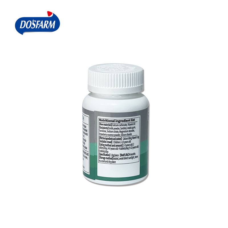 OEM ODM Glucosamine Chondrolitin Sulfate Efficient Calcium Supplement Helps Growth Manufacturing