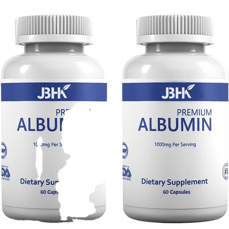 Premium Albumin Protein Supplement Extra Strength 1000 mg 240 capsule healthy Kidney Liver Promote General Wellness Energy