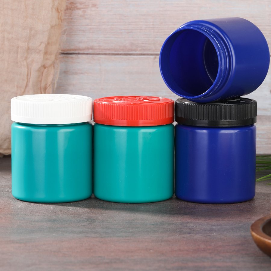 100ml 120ml 180ml Empty PET Plastic Capsule container Pill Bottle Tablet Supplement Pill bottle for Healthcare