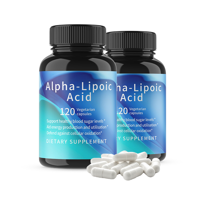 Wholesale Bulk Price Food Grade Healthcare Supplement 99% Alpha Lipoic Acid Powder Alpha Lipoic Acid Capsules