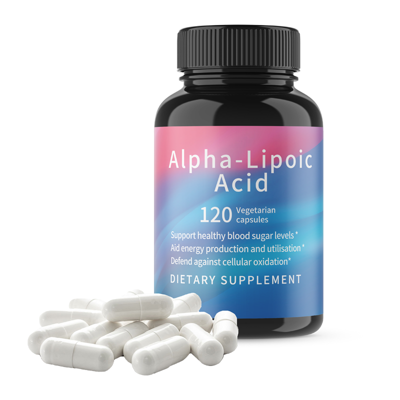 Wholesale Bulk Price Food Grade Healthcare Supplement 99% Alpha Lipoic Acid Powder Alpha Lipoic Acid Capsules