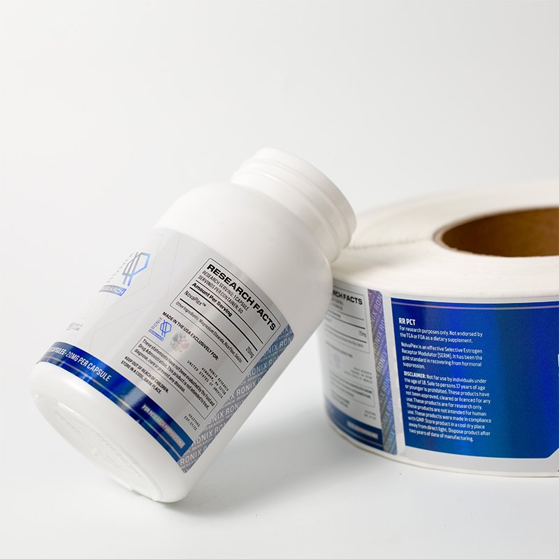 custom healthcare products medicine bottle packaging sticker vitamin supplement labels sport nutrition label