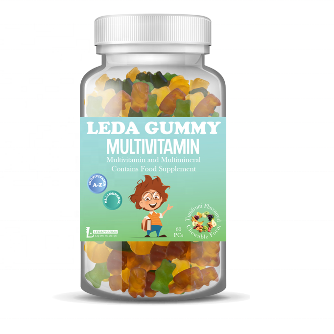 Hot Sale Most Preferred Best Quality Wholesale Product - Food Supplement - LEDA GUMMY MULTIVITAMIN