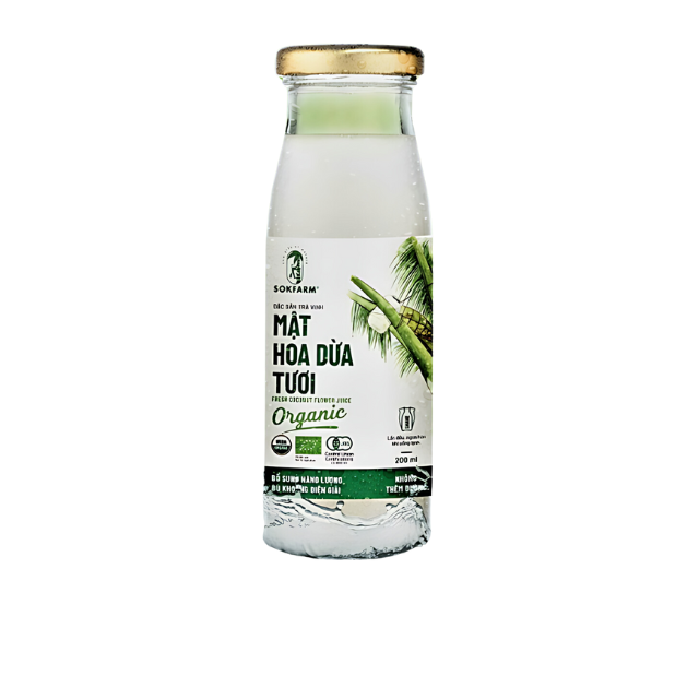 Organic Products Fresh Coconut Flower Nectar Good For Health Coconut Palm Nectar Natural Sweetness Rich Minerals High Quality