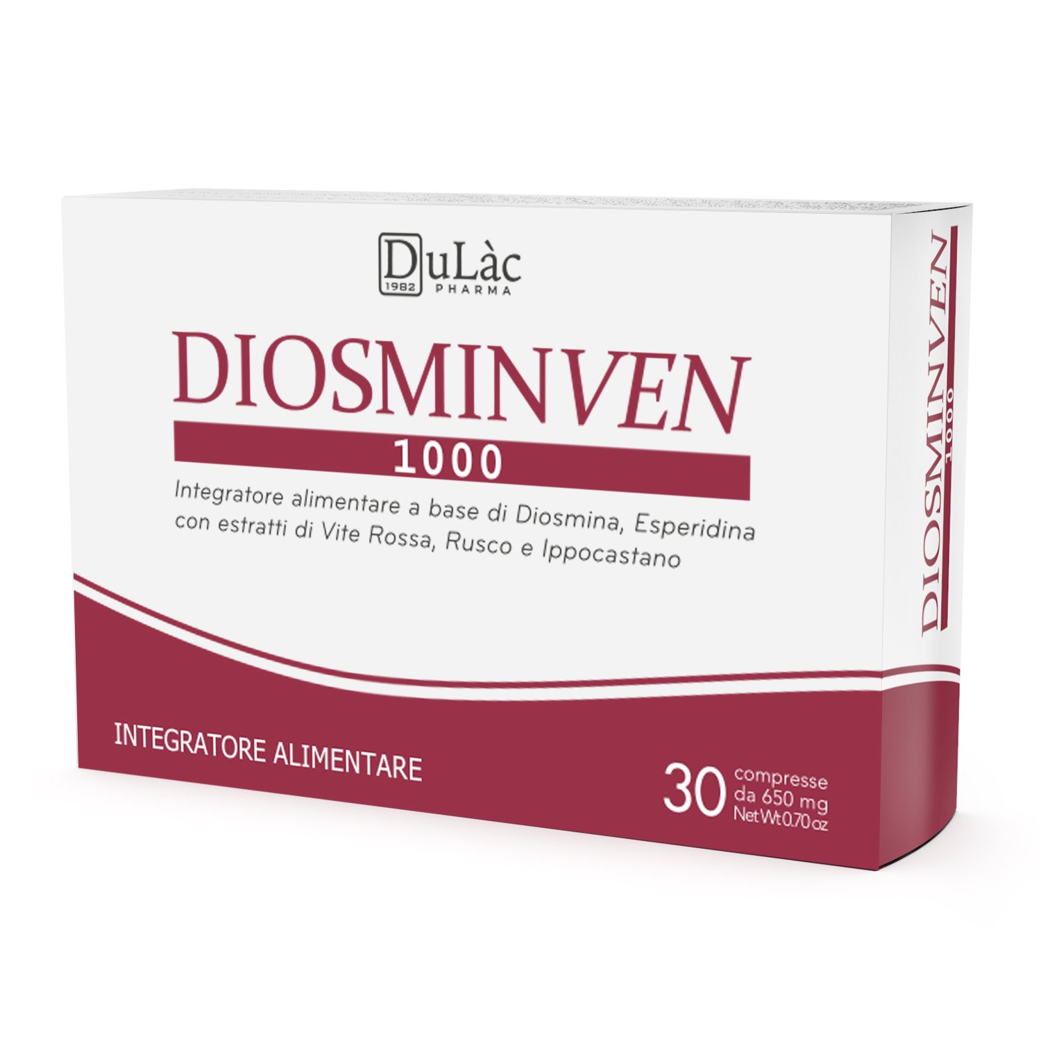 Dulac Farmaceutici Healthcare Supplement Rich in Diosmin 30 Tablets Pack