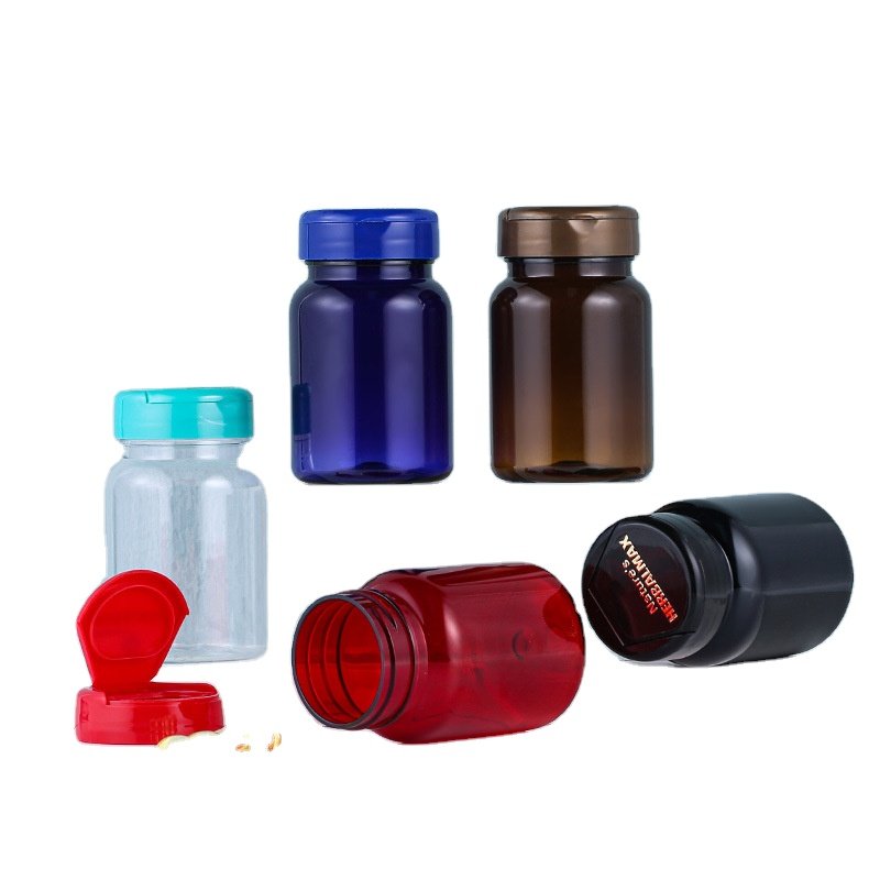 Factory Manufacturer White 250m HDPE Pill Capsule Medicine Bottle Tablet Nutritional Supplements Pharmaceutical Plastic Bottle