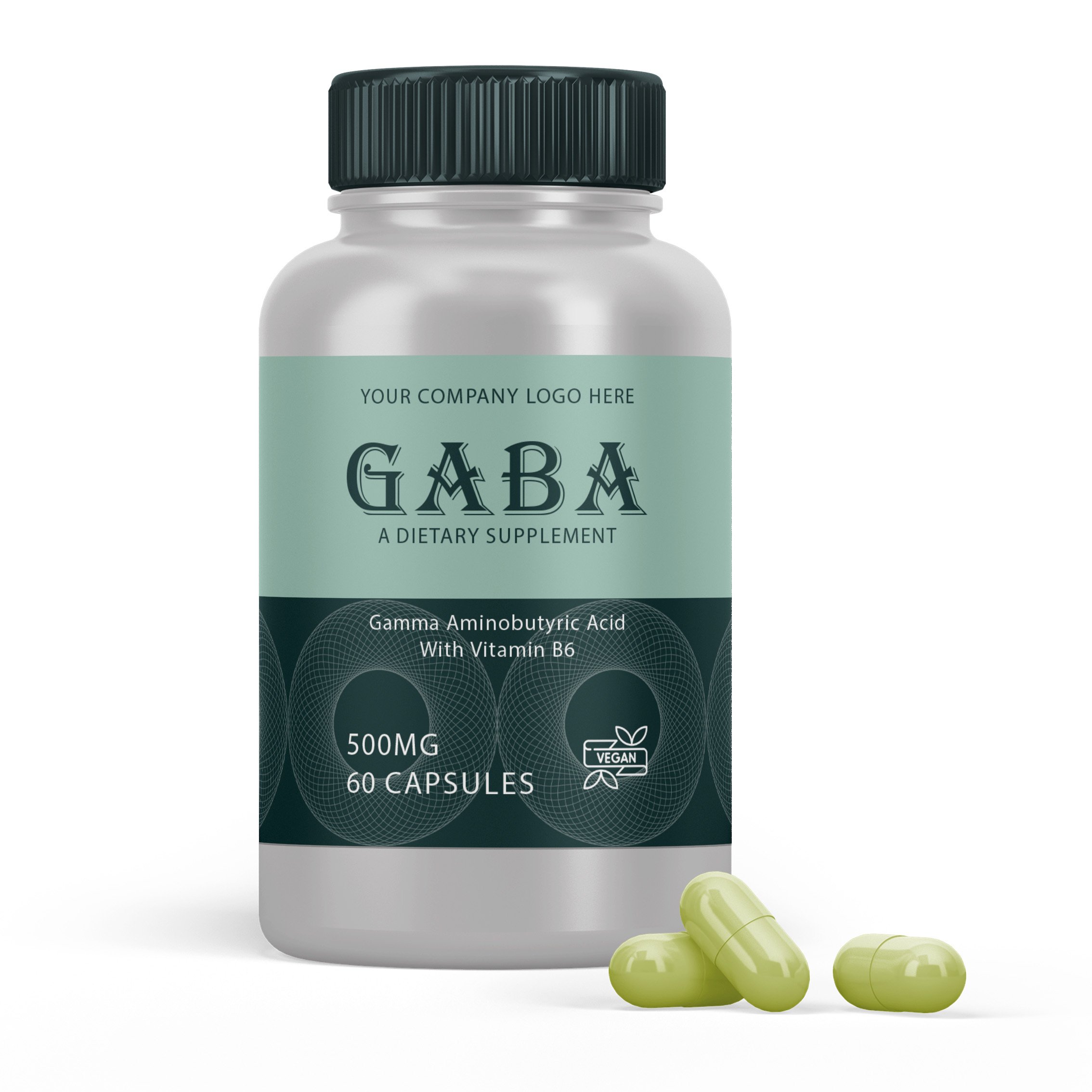 Antioxidant GABA dietary supplement energy enhancer natural formula non-GMO gluten-free promotes muscle growth Wholesale price