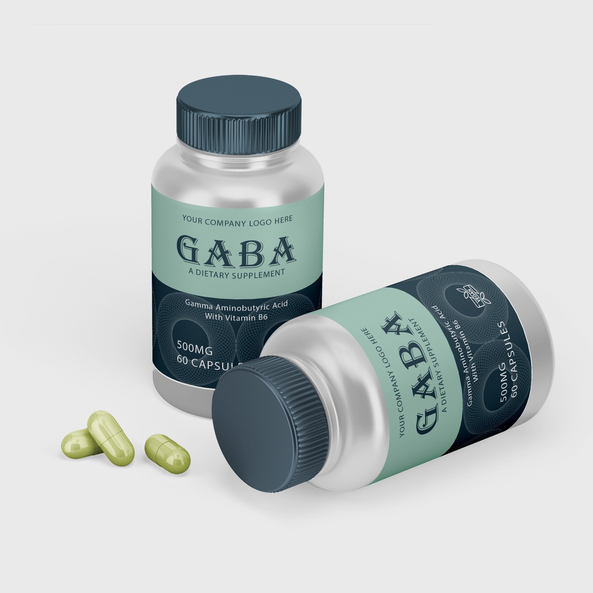 Antioxidant GABA dietary supplement energy enhancer natural formula non-GMO gluten-free promotes muscle growth Wholesale price