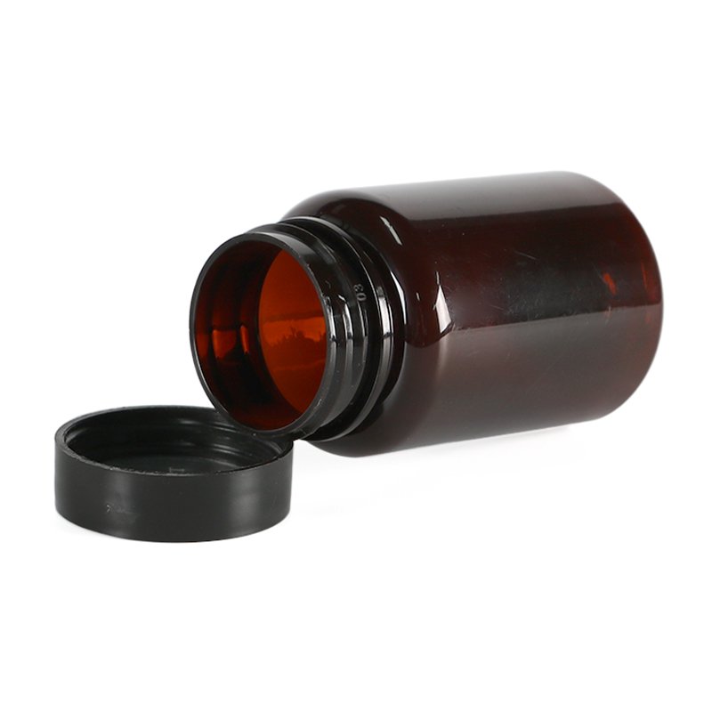Custom Biodegradable packaging PET Plastic Bottle for pill bottle gummy vitamins Healthcare Supplement container
