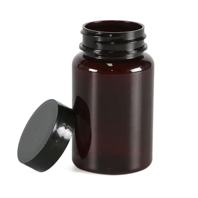 Custom Biodegradable packaging PET Plastic Bottle for pill bottle gummy vitamins Healthcare Supplement container