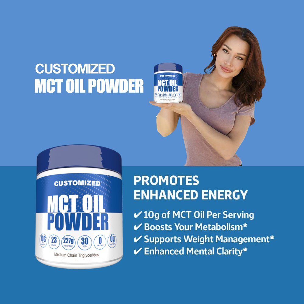 Healthcare Supplement Medium Chain Triglyceride Powder Coconut Oil Extract MCT Oil Powder